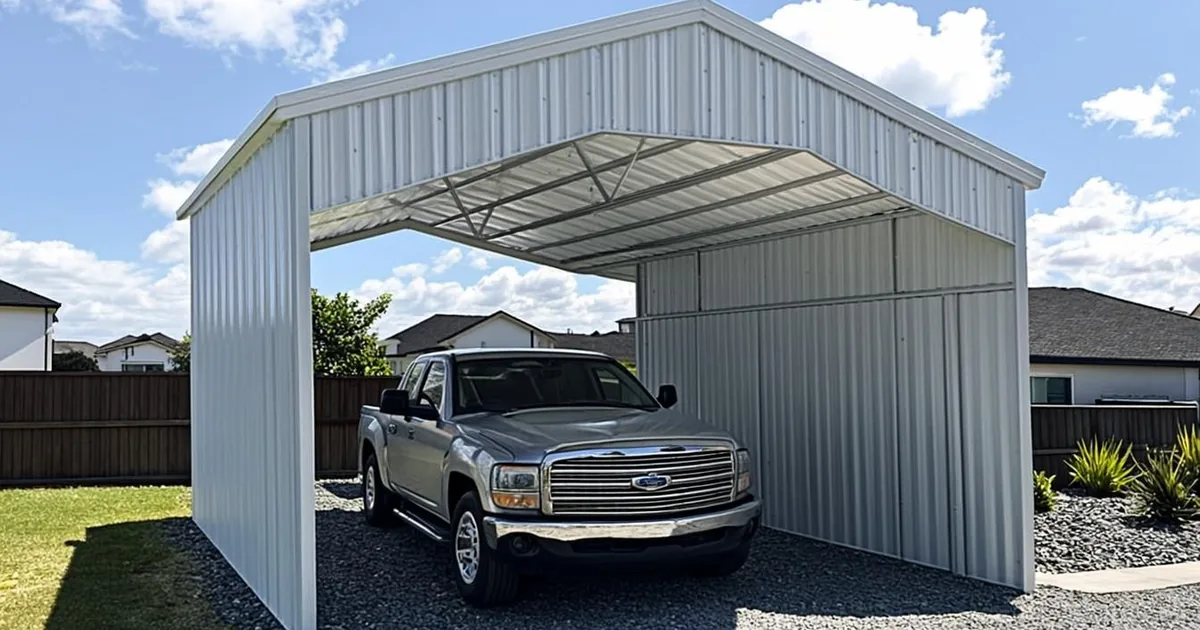 Carport Size Limits Without a Permit