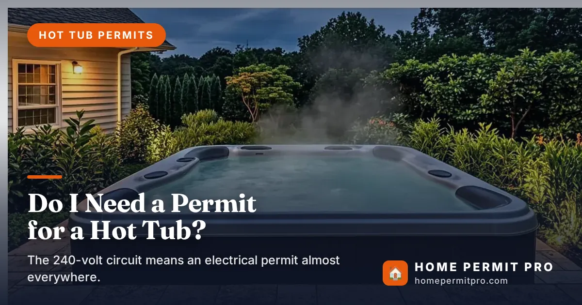 Do I Need a Permit for a Hot Tub Installation?